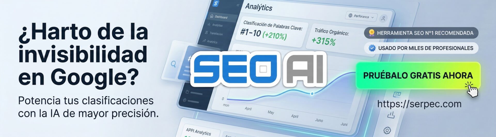 Serpec — Plataforma SEO con IA